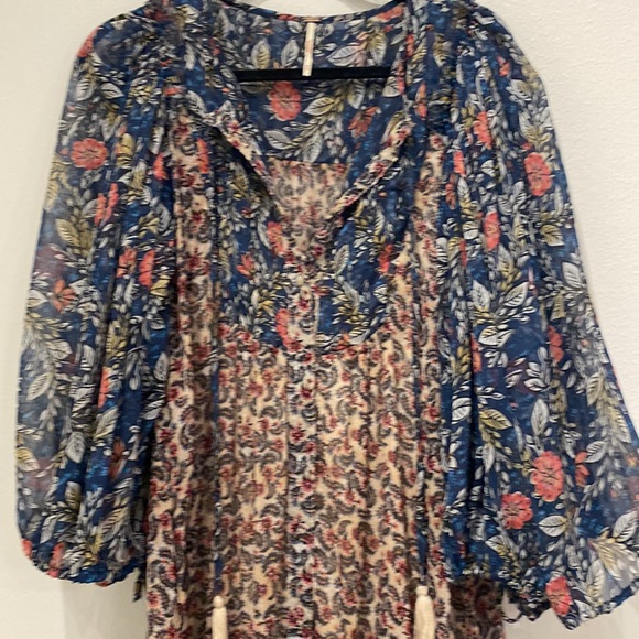 Free People Bohemian Maxi Dress- XS - Picture 3 of 6